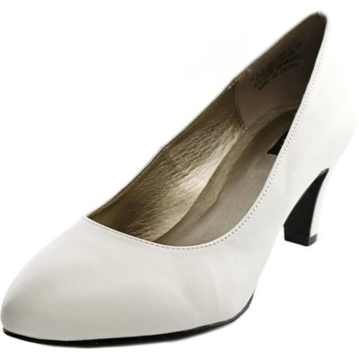 ARRAY Rose Women's Pump C/D Almond Toe Sandal Shoes US White  Size 8