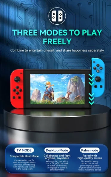 Pikachu) Wireless Controller For Nintendo Switch, OLED, Lite Gamepad Joystick - Image 4 of 4