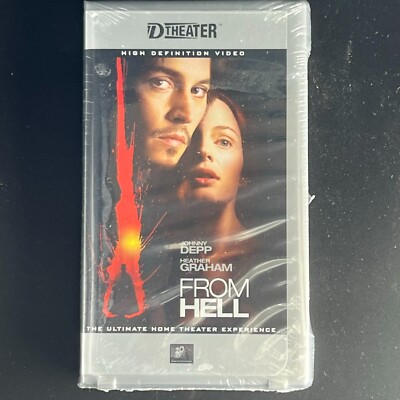 FROM HELL (D-VHS, D-Theater, DVHS) Brand New in Factory Shrink Wrap