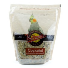 Volkman Avian Science Super Cockatiel With Sunflower 4lbs Bird Seed 2 bags 