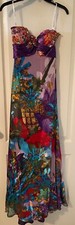 Tony Bowl's Paris, multicolor, dreamy "butterfly gown", size 0, NWOT