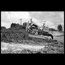 Photo A.038715 ALLIS-CHALMERS HD-19 HD19 1947-1950 DOZER CRAWLER TRACTOR