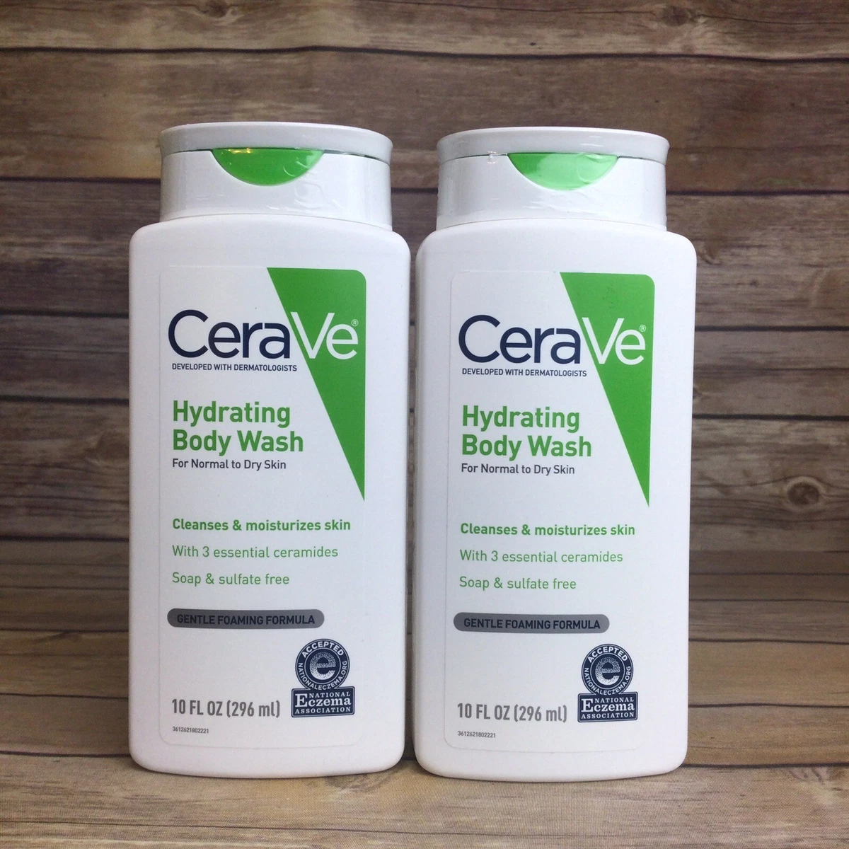 CeraVe Body Wash for Dry Skin Moisturizing Body Wash 2 Pack