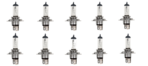 10 x H4 Lampen 12V 60/55W P43t Autolampe Glühlampe Glühbirne Leuchtmittel KFZ