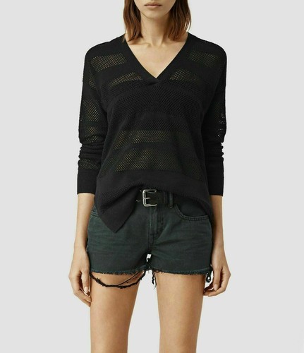 ALLSAINTS Fix Mesh Jumper SWEATER 
