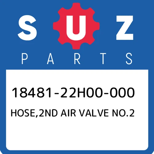HOSE, 2ND AIR VALVE
