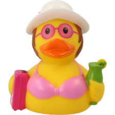 Holiday Vacation Female Rubber Duck