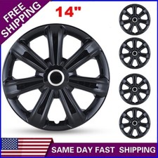 14 Inch 4pcs Wheel Covers Full Rim Snap On Hub Caps Fit R14 Tire Steel Wheels 14 Inch 4pcs Wheel Covers Full Rim Snap On Hub Caps Fit R14 Tire Steel Wheels
