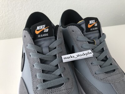 Nike SB FC Classic Cool Grey Skate Shoes 909096-003 Men's