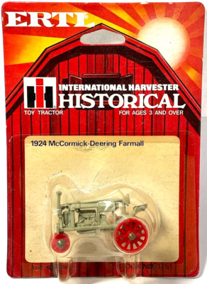 Ertl International Harvester Historical Tractor - 1924 McCormick-Deering Farmall