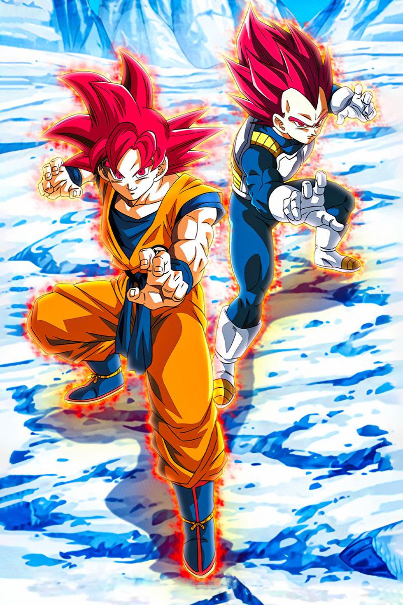 UI Goku & UE Vegeta inspired by the Blue Boys Win Pose (by me) :  r/DragonballLegends