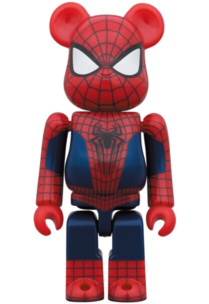 MEDICOM TOY - BE@RBRICK AMAZING SPIDER-MAN 100％ & 400％ Medicom Toy Be@rbrick The Amazing Spider-Man 100% & 400