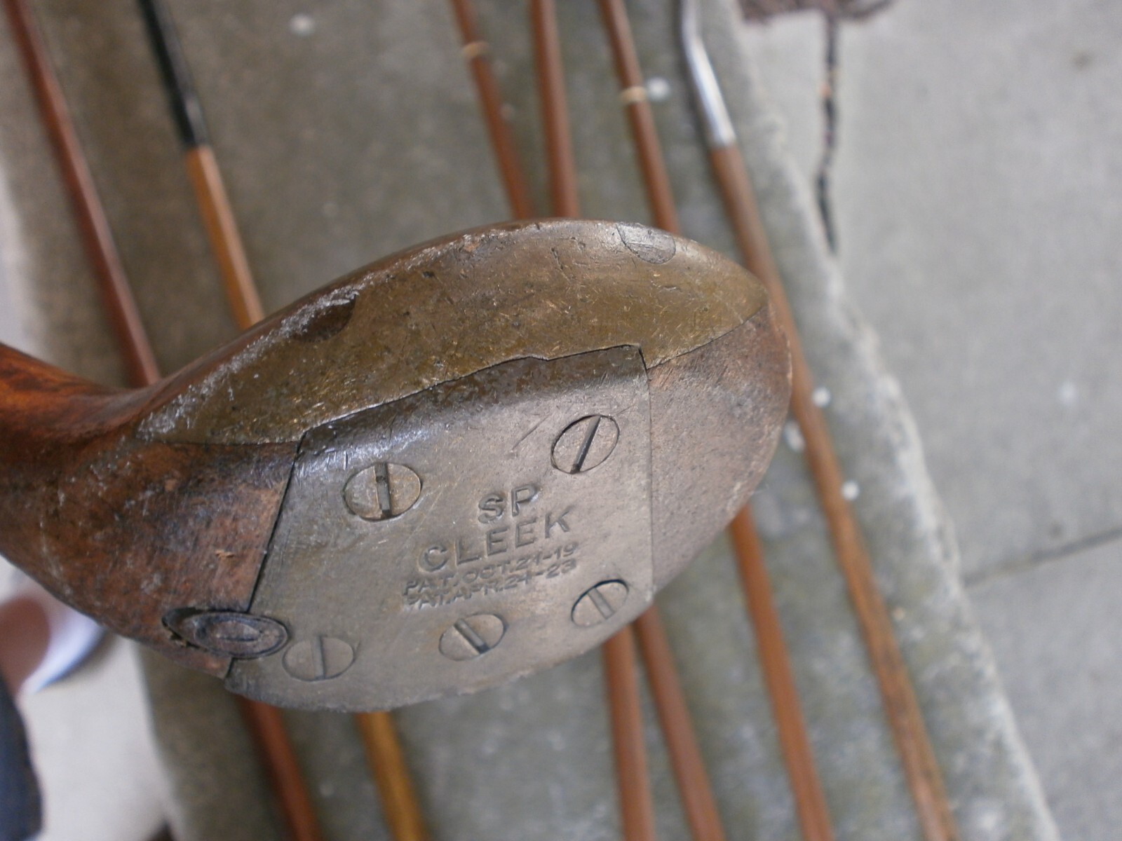 Lot of 7 VINTAGE Golf Clubs, FIFE SHUTE HOYLAKE SLAZENGER CLEEK eBay