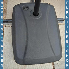 Square Parasol Base Weights Portable Umbrella Stand For Cantilever Banana Wheels