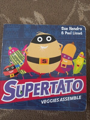 SUPERTATO VEGGIES ASSEMBLE BOOK  KIDS