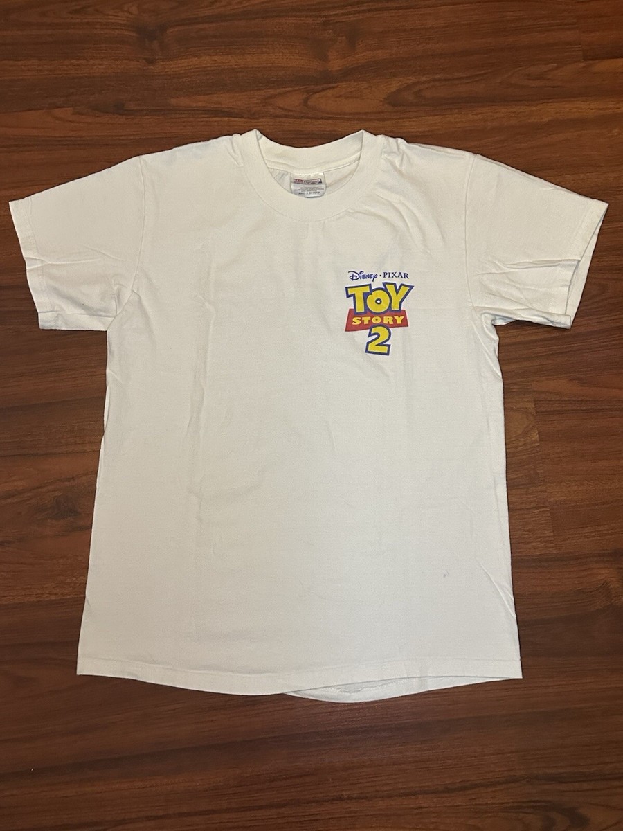 Vintage 90s Toy Story 2 Disney Pixar T-Shirt Men's Small