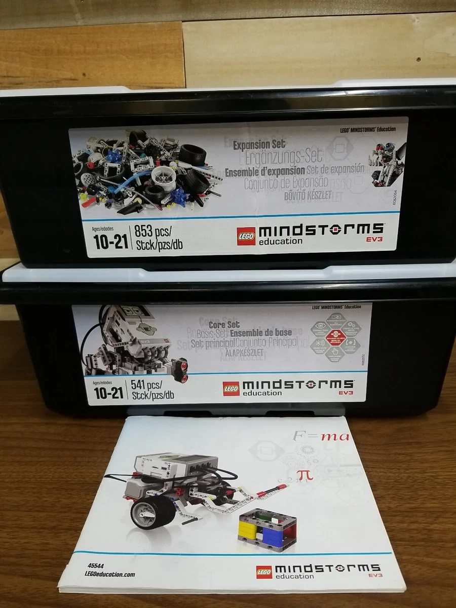 LEGO Mindstorms EV3 Robotics Core Set 45544 + Expansion Set 45560
