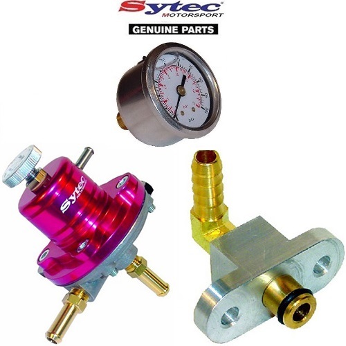 SYTEC FUEL PRESSURE REGULATOR KIT + FUEL GAUGE MAZDA RX7 TWIN TURBO FUEL - Picture 1 of 1