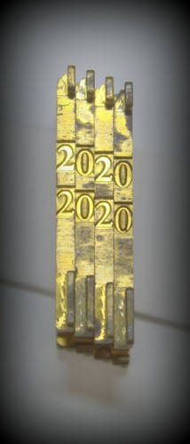 Linotype Matrizen, individ. Schlüsselanhänger - das besondere Partnergeschenk - Bild 4 von 5
