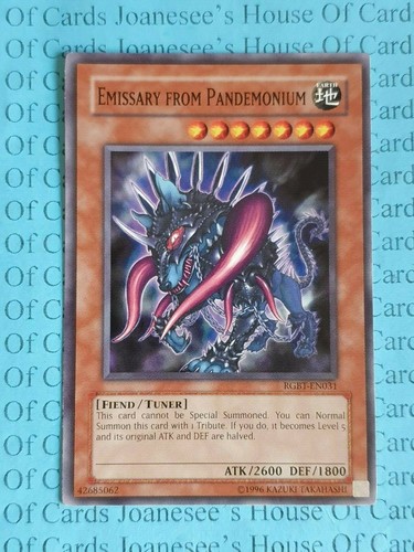 Emissary from Pandemonium RGBT-EN031 Common Yu-Gi-Oh Card (U) New - Picture 3 of 3