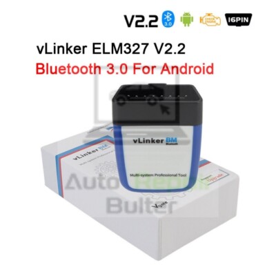 Vgate vLinker BM Bluetooth V2.2 ELM327 OBD2 BMW car inspection equipment