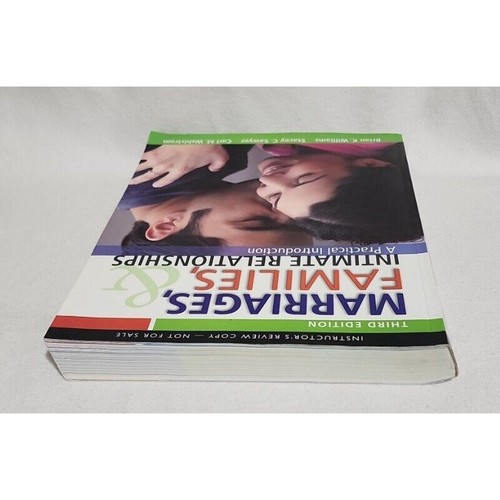 Marriages, Families, and Intimate Relationships 3rd Instructors Copy - Picture 6 of 6