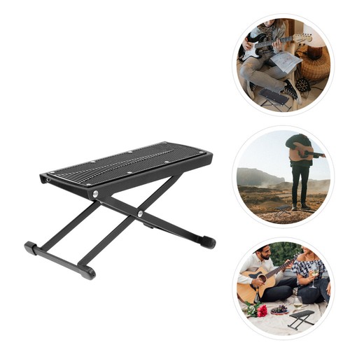 Guitar Pedal Stable Practice Footboard Support boutiques Musical Instrument Tool