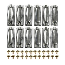 12Pcs Double End Drum Lugs Connectors for Bass Snare Drum Parts Replacement