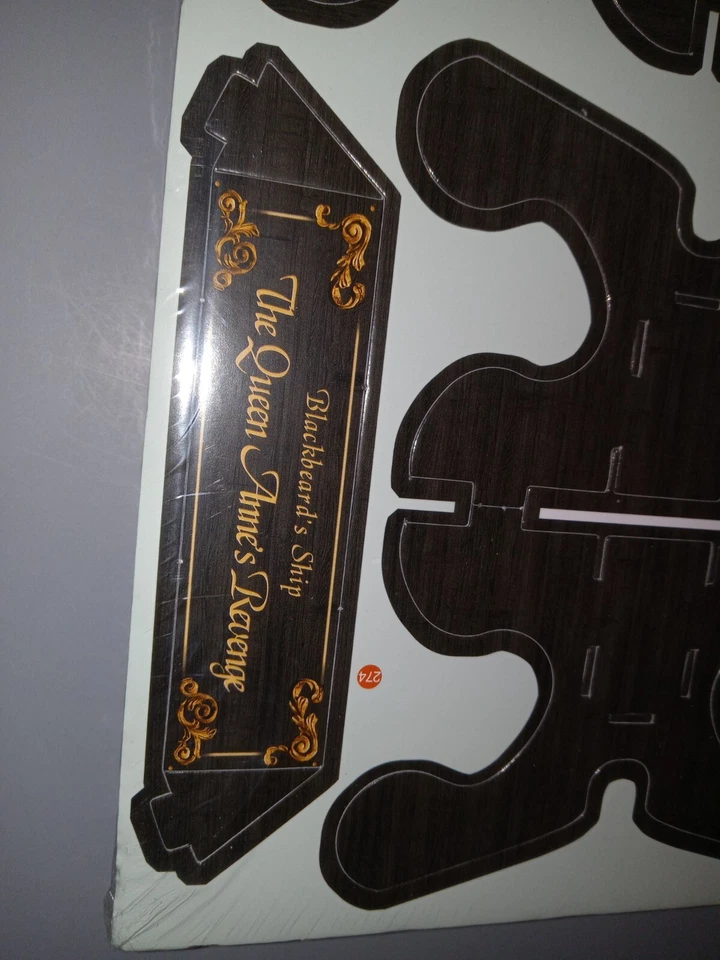 Cubic Fun 3D Puzzle Blackbeard's Ship 280 Pieces Sealed L520H The Queen Anne - Image 4 of 4