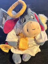 DISNEY STORE DS USA 1999 Choir Angel EEYORE 9" Bean Bag Plush MWMT