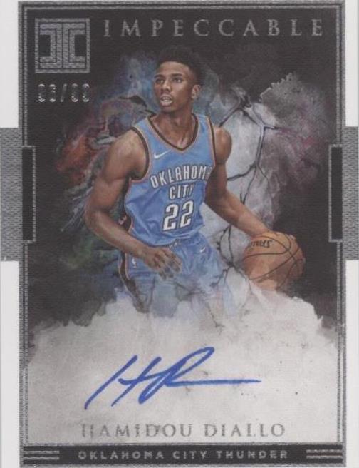 2018-19 Panini Impeccable - Hamidou Diallo #IR-HDL - 1 of 2