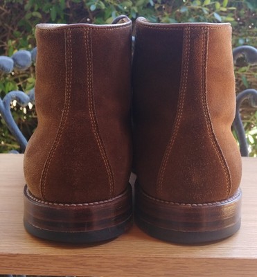 Suede Cap Toe Boot