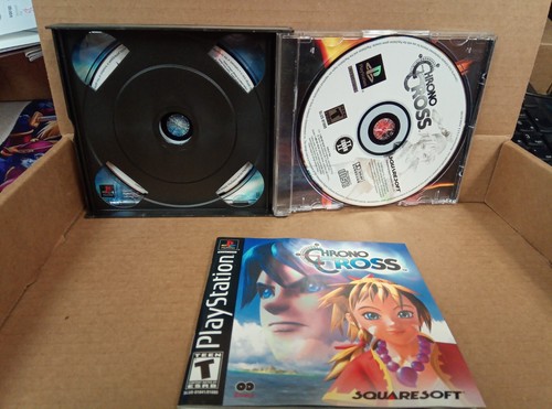 * Chrono Cross Playstation Original Etiqueta Negra (Usado/Completo) - Imagen 4 de 5