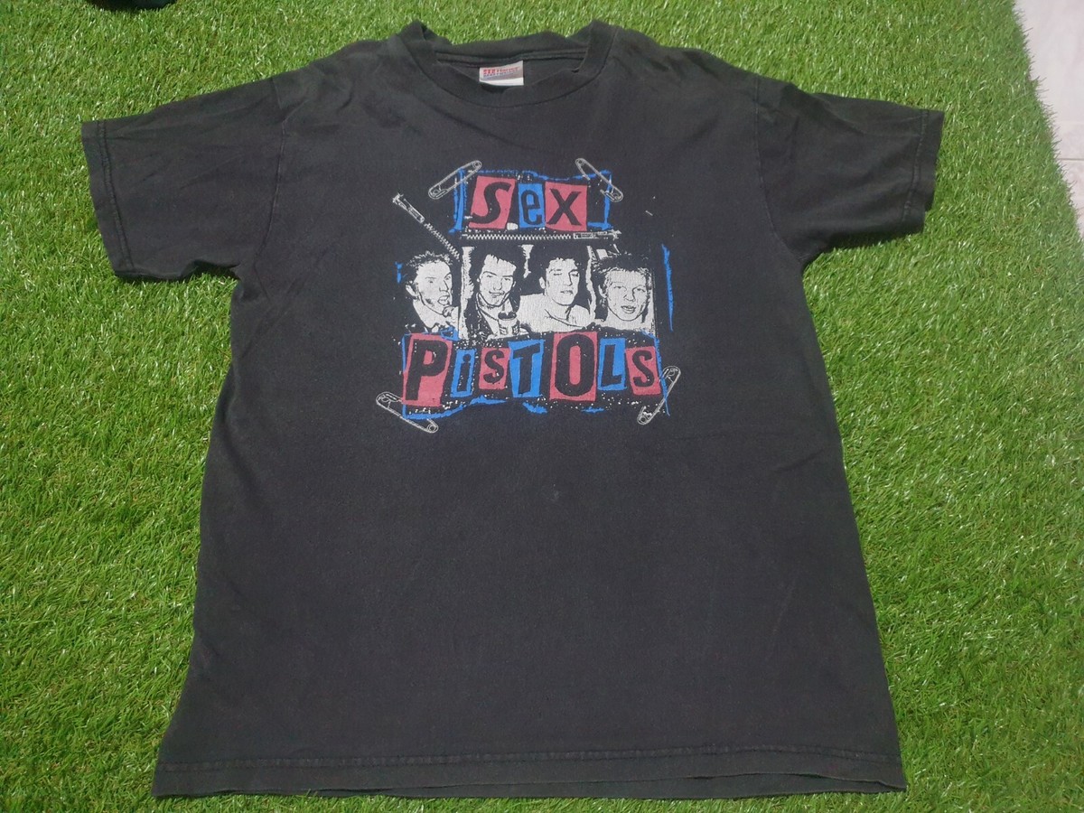 Sex Pistols t-shirt, vintage rare punk Johnny Rotten, Sid