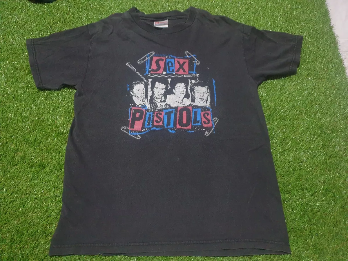 Sex Pistols t-shirt, vintage rare punk Johnny Rotten, Sid Vicious,