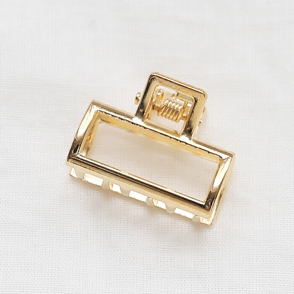 Girl Metal Alloy Hair Claw Clip Clamp Grip Geometric Elegant Hairpin