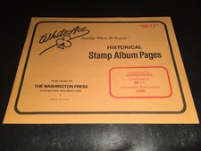 New White Ace Album Supplement Pages U.S. Booklet Panes BP-11 - 1990