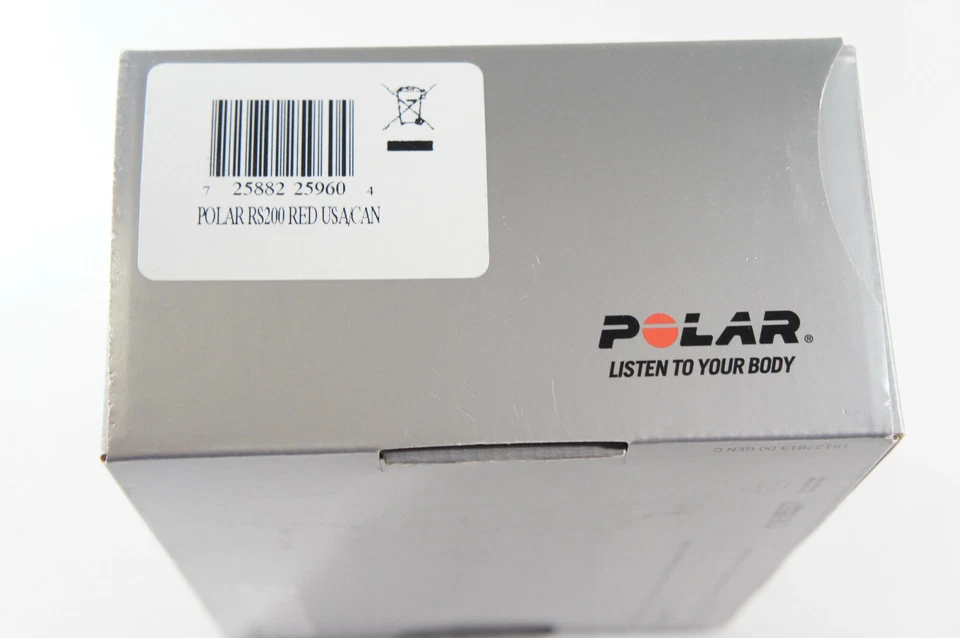 Polar RS200 Red Running Computer Heart Rate Monitor US Model 190025960 Brand NEW - Image 4 of 4