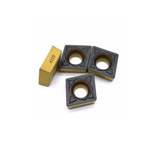 10pcs CCMT432PM 4225 CCMT120408-PM 4225 CNC Carbide Turning Inserts CCMT432 - Picture 3 of 5
