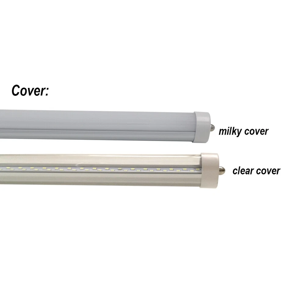 Double Row LED Tube Lights 8ft 2.4m FA8 R17D HO Bulb Super Bright Lamp 85-277V - Image 3 of 4