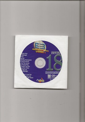 KARAOKE CHARTBUSTER CD+G  ESSENTIAL 450  VOL. E-3  DISC 18