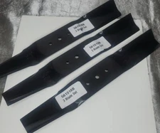 Maxpower 3 Blade Set For 50 in Cut Craftsman Husqvarna Poulan Mowers 561518B