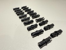SHIPS FREE LEGO TECHNIC Black Pin with Short Friction Ridges Part 2780 - QTY 20
