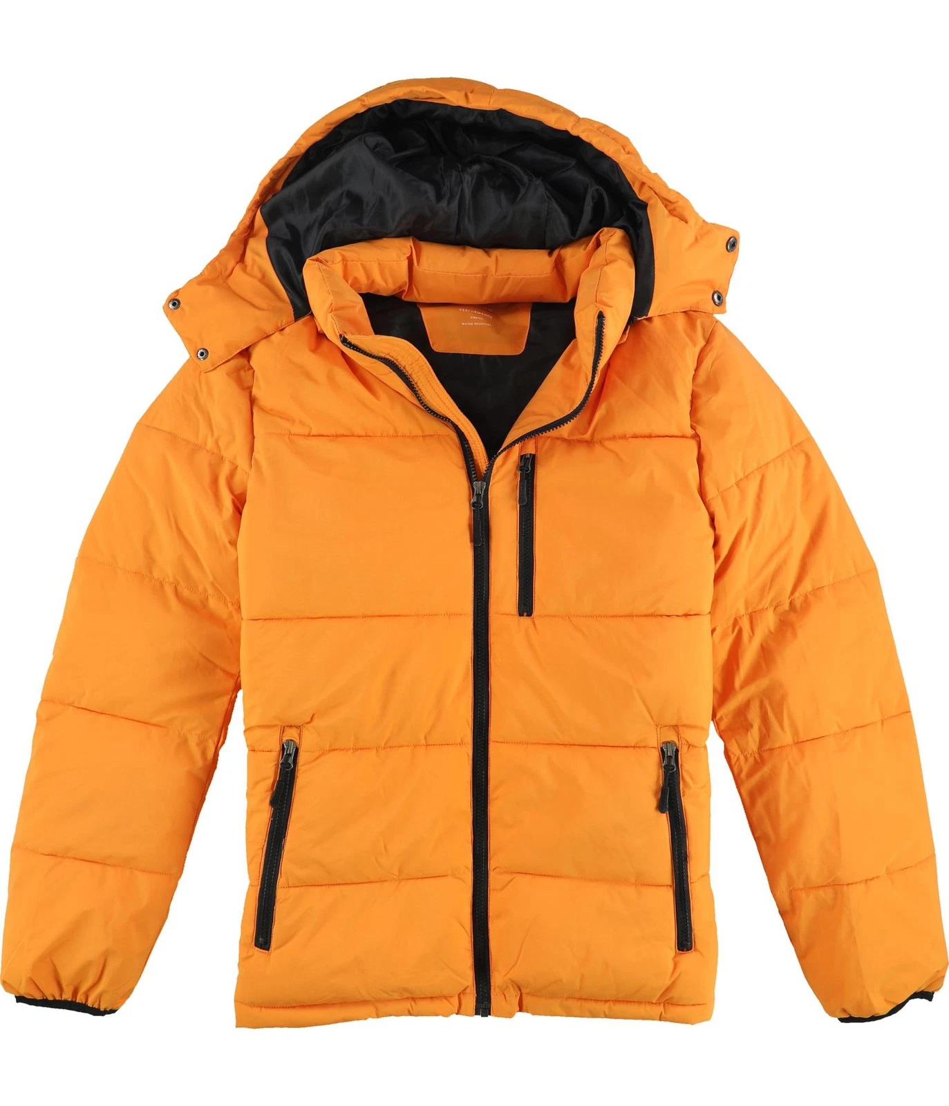 Club Room Mens Stylish Puffer Jacket, medorange, S