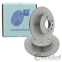 2X Blue Print Bremsscheiben 286Mm Voll Hinten Passend FüR Saab 9-5 | ADW194325