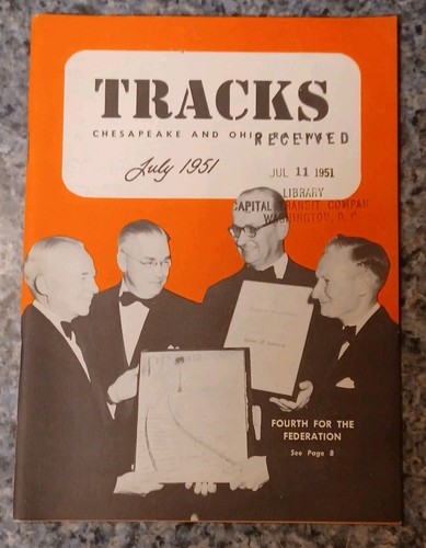 Tracks, Chesapeake & Ohio Railway Magazines 1951 Complete Set 12 Copies - Picture 8 of 20