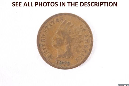 NobleSpirit (TM) Semi-Key 1870 Indian Head Cent Good / Very Good