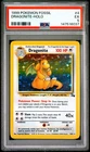1999 POKEMON FOSSIL #4 DRAGONITE UNLIMITED HOLO ⭐️PSA 5 EX⭐️