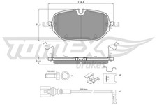 TOMEX Brakes Bremsbelagsatz Scheibenbremse TX 60-41 für VW ID E11 E12 1st GTX