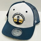 Zephyr Michigan Wolverines Fan Focus Hat Cap Adjustable Snapback Blue Ncaa